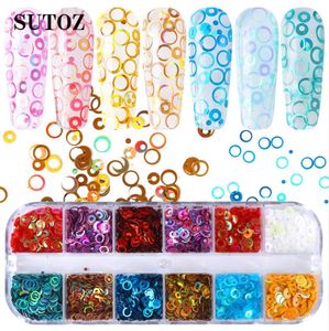 Fashion Flame Design Color Holographic Nail Glitter Supplies Round Circle Nail Art Decorations Sequin Manicure Nails Accessories4552863