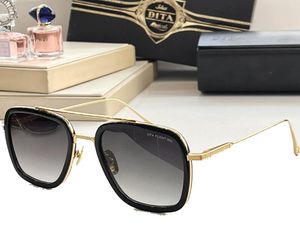 5A Gözlük Dita Flight006 Gözlükler İndirim Tasarımcı Güneş Gözlüğü Erkekler için Kadınlar Asetate% 100 UVA/UVB Gözlüklü çanta kutusu Fendave