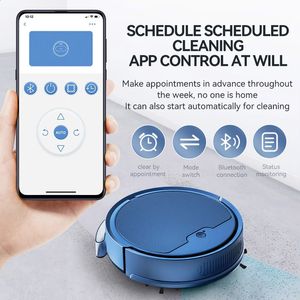 Уборщики Vacuum Home Intelligent Scule Robot Three in One Wireless Cleaner USB Wargingsweepingrobot 231118 Charggsweepgrobot