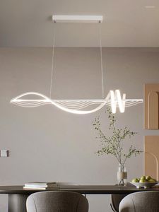 Люстры 2023 Современные светодиодные гостиные обеденный стол потолок люстры кухня дома подвесная легкая подвесные лампы.