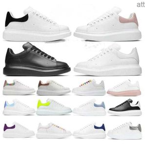Designer sneaker Casual Shoes White Black Leather Luxury Veet Suede Womens Espadrilles Trainers mens women Flats Lace Up Platfo mc queen mcqueens alexanders
