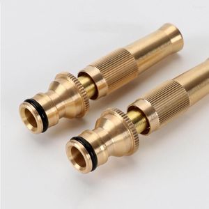 Watering Equipments Direct-injection Hose Car Washing Head Joint High Pressure Spray Gun Nozzle Sprinkler Copper Flower