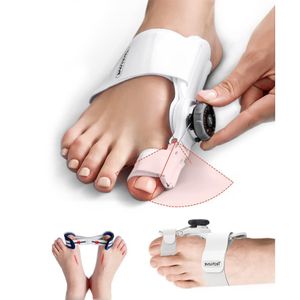 Fotbehandling bunion splint stor tå rätan korrigerar fötter smärtlindring hallux valgus korrigering ortopediska leveranser pedicure7847965