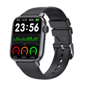 Nuovo Smart Watch Temperatura corporea Ossigeno nel sangue Frequenza cardiaca Monitoraggio del sonno Orologi impermeabili Compatibile con iPhone Samsung