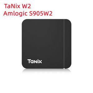 Tanix W2 Android 11.0 TV Box Amlogic S905W2 2G16G TVBOX H.265 3D AV1 BT 2.4G 5GデュアルWIFI 4K YouTubeメディアプレーヤースマートセットトップボックス