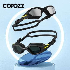 Goggles Professional Swimming Vistex Importerad anti dimma vattentät UV -skydd Silica Gel Diving Glasses Competition Spectacles 230418