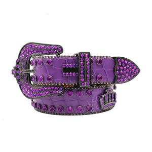 Bb Simon Cinto Designer de Alta Qualidade Cintos Mens Mulheres Cinto Ceinture Com Fivela Coroa Cheia de Strass Cintura Para Presente de Aniversário