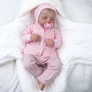 Bebekler Adfo 20 '' inç Loulou Bebe Reborn Reborn Toddler Gerçekçi Yaşam Born Toys Real Doll Çocuk Kızlar 231118