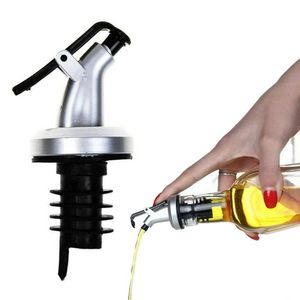 Sauce Boats Olive Oil Sprayer Wine Liquor Dispenser Rubber Plug Leak-Proof Bottle Stopper BBQ Accessories Kitchen Gadget