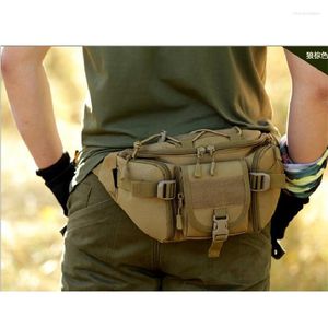 Bolsas de cintura BACO MASCO SACO DE HIP Protetor de lazer de nylon tático e camuflagem esportes militares para a corrida externa