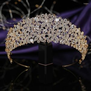 Clipes de cabelo Tiaras e Crown Hadiyana Pentagrama Acessórios de Flores Acessórios para Jóias de Casamento Bridal BC3950 Princesa