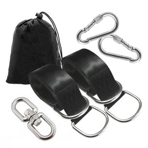 Bondage Super Strong Sex Swing Hooks Set Chin Up Accessories Kit Out Door Sling Suspension Webbing Gioco per adulti per coppie