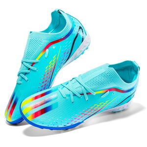 Dress Shoes Mens Soccer Shoes Superfly TF/FG Krampon Football Boots Field Grass Sneakers Non-slip Training Futsal Shoe Kids Chuteira Society 230419