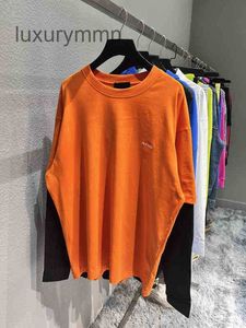 Moda Erkek T Shirt Balenz 2023 Yüksek Versiyon B Sınırlı Nakış Tiger 37CK yılında iki dikişli gömlek sahte