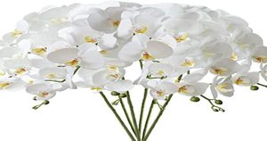 Decorative Flowers Wreaths Artificial Flower 45cm173939 Long Stem Faux Orchid Fake For Home Living Room Bedroom Decor Arr6390494