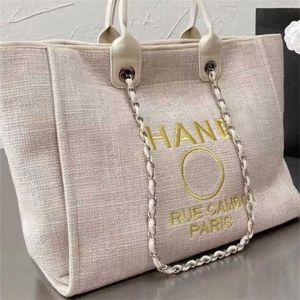 50% rabatt på lyxiga kvinnors handväskor Beach Designer Pearl Canvas Embroidered Packs Bag Liten Pack Lu34