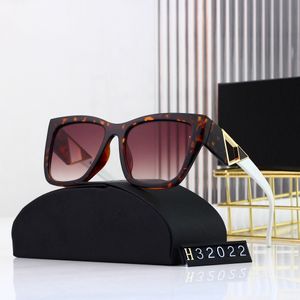 SS23 Solglasögon Fashion Designer Solglasögon 32022 Goggle Beach Pink Wedding Dress Sun Glasses For Man Woman 6 Färg Valfri Fast Quality Fast