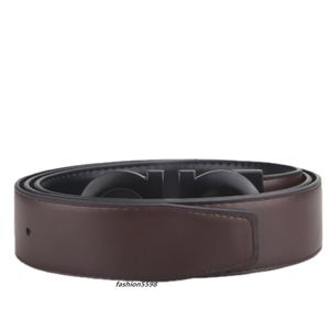 2023 Smooth Leather Belt Luxury Belts Designer för män Big Buckle Male Chastity Top Fashion Mens Wholesale 2.0cm 3,4 cm 3,8 cm med låda eller utan låda