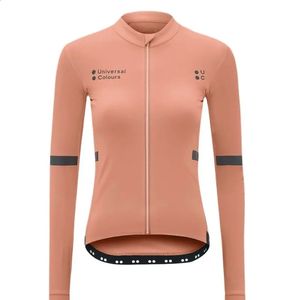 Radfahren Shirts Tops Farbe Frauen Jersey Maillot Frühling Herbst MTB Bike Dünne Lange Ärmel Shirt Atmungsaktive Ciclismo Fahrrad Kleidung 231118