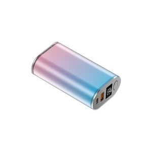 Cell Phone Power Banks 22.5W Flash Charging Transparent Lipstick Charging Bank 5000-10000 mah Type-c Two-way Quick-charging Gift Mobile Power Supply
