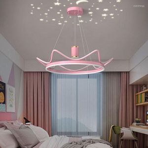 Kronleuchter Led Moderne Runde Ringlichter Für Wohnzimmer Küche Rosa Schlafzimmer Hängende Beleuchtung Fernbedienung Pendelleuchten