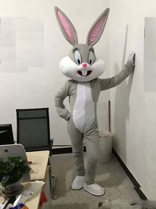 Costumi promozionali della mascotte Costumi della mascotte del coniglietto di Pasqua Costume adulto del fumetto di Halloween