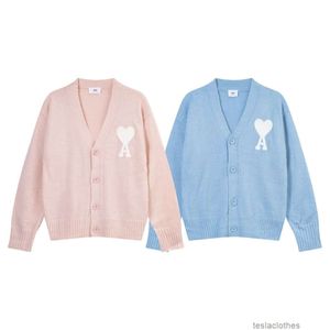 Projektant Swatters moda swobodne ubrania z kapturem prawidłowe edycja ami leniwa różowa dzianina sweter sweter damski wiosna jesienna zima moda swobodna moda luźna zewnętrzna