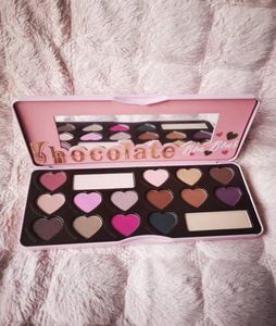 Palette per trucco ombretto al cioccolato 18 colori Bon Bons Ombretto al cacao in polvere Palette luccicanti opache Nuovo di zecca in scatola a lunga durata 5885554