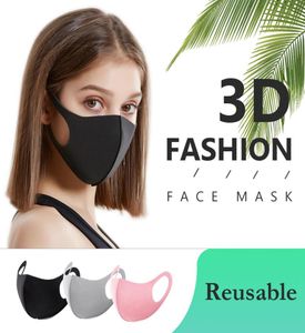 4 Farben Mode wiederverwendbare Maske für Erwachsene Gesichtsmasken Nasenschutz Baumwollmasken Staubschutzmasken staubdicht Kindermaske Gesichts-Mund-Abdeckung8104433