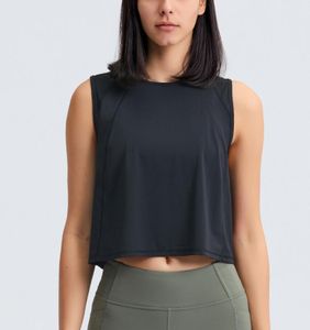 Lu lu limões para fora de volta oco malha regata roupas de yoga respirável secagem rápida roupas de ginásio feminino colete fiess camisa se encaixa