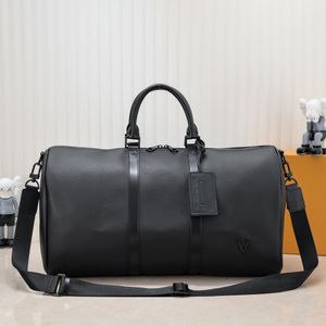 7A Designer Duffle Bag Aerogram Luggage 50cm Leather Travel Handbag Large Capacity Totes