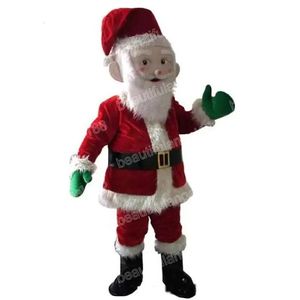 Halloween Santa Claus Mascot Costumes Cartoon Theme Character Carnival Unisex vuxna storlek outfit julfestdräkt för män kvinnor