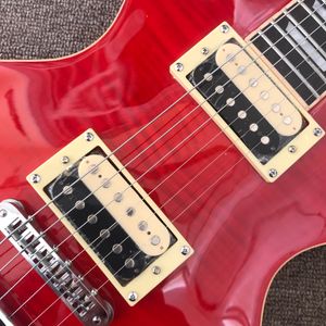 2024 Custom Shop, сделано в Китае, стандартная высококачественная электрогитара, цельный гриф, крепление ладов,