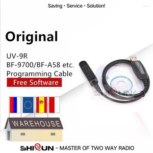 Walkie Talkie Originele USB-programmeerkabel voor Baofeng UV-9R BF-9700 BF-A58 compatibel met UV-XR UV-5R WP GT-3WP UV-5S plus radio's