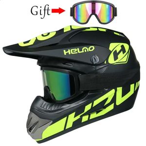 Hełmy rowerowe Offroad Mountain Full Face Motobiker Classic rower MTB DH Racing Helmet Motocross Downhill Helmet 231118