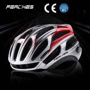 Cycling Helmets Peaches Ultralight Electric Bike Helmet Cycling Helmet Racing MTB Helmet For Electric Scooter Mountain Bike Accessory P230419