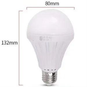 Bulbs Rechargeable-Emergency-Light-Bulb Stay Lights Up When Power Failure 9W LED 6000K Battery Operated For Home Camping TentLED