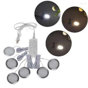 Runde 12-V-Vitrinenschrank-LED-Licht-Möbel-Garderoben-Theken-Regal-Lampe 85WF