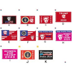 Bannerflaggen Terylene Trump Flag -Kampagne Digitale Drucke Farbfast langlebige Qualität Waren Sonne Proof Bright Colors Verkauf 15CG D2 DROP D DHTOR