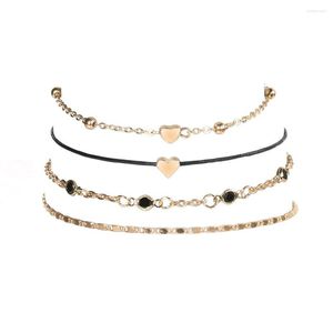 Strand Fashion Simple And Fresh Only Beautiful Love Bead Niche Design Personality Geometric Street S Lady Temperament Bracelet