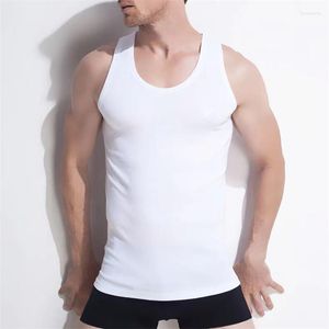 Tanques masculinos de verão masculino sub -camiseta de ginásios masculinos casuais fitness fitness muscle singlete top coletes de coletor