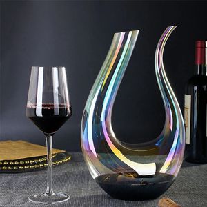 Christmas Decorations 1500Ml Decanter High Grade Colorful Capacity Red Wine Champagne Glasses Bottle Jug Pourer Aerator For Family Bar 231118