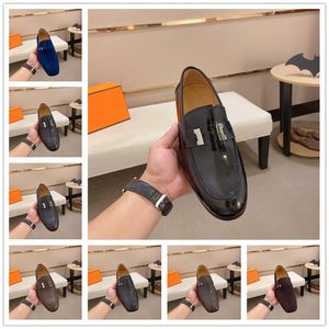 8MODEL 2024 Neue Herren-Designer-Kleiderschuhe Brogue-Schuhe Karree-Mischfarben Slip-on-Business-Luxus-Kleiderschuhe für Herren mit kostenlosem Versand