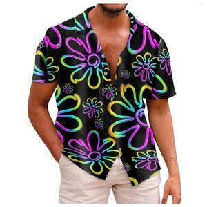 Camisetas de camisetas masculinas camisa de estampa pessoal hóias homens roupas de moda solta de moda masculina masculino de rua casual de manga curta de manga curta