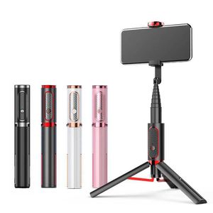 BlitzWolf BW-BS10 Taşınabilir bluetooth uyumlu Tripodlu Selfie Çubuğu Uzatılabilir Katlanabilir Monopod iPhone 11 X için Huawei AA220315