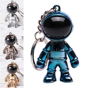 Key Rings Handmade 3D Keychain Space Robot Astronaut Man Gift 231118