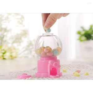 Vorratsflaschen Maschine Candy Gumball Dispenser Mini Kids Catcher Bank Gum Bubble Machines Toy Toys Claw Vending Grabbing Grabber Kunststoff