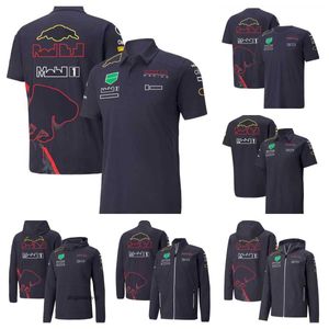 F1 Formel 1 Kortärmad T-shirt Polo-skjorta Ny jacka med samma stycke Anpassning