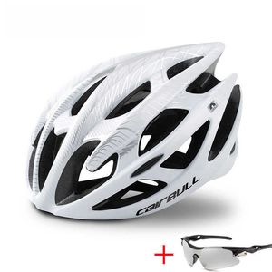 Езды на велосипеде Cairbull Professional Road Mountain Bike Helme Ultralight DH MTB All-Terrain Bicycle Sports Вентилируемые велосипедные шлемы P230419