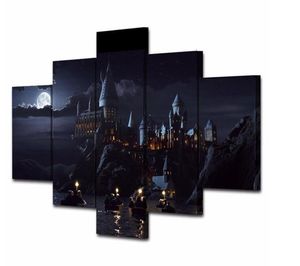 5 Piece Wall Art Canvas Prints School Movie Posters Wall Painting Modular Art Picture For Living Room Home Decor7487450